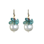Delray Pearl Earring - 11 Gemstone Options