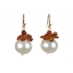 Delray Pearl Earring - 11 Gemstone Options