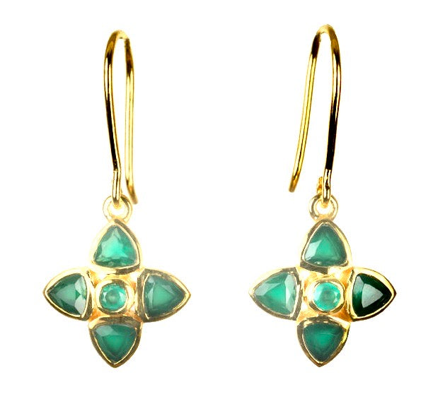 Magnolia Earring - 10 Gemstone Options
