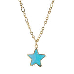 Ally Star Necklace - (11 Stone Options)
