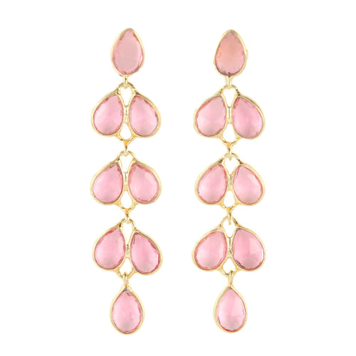 Mia Earring - (9 Gemstone Options)