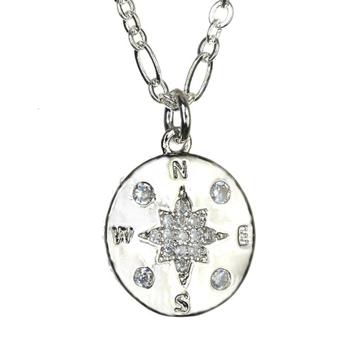 Guiding Star Pendant Necklace - 2 Metal Options