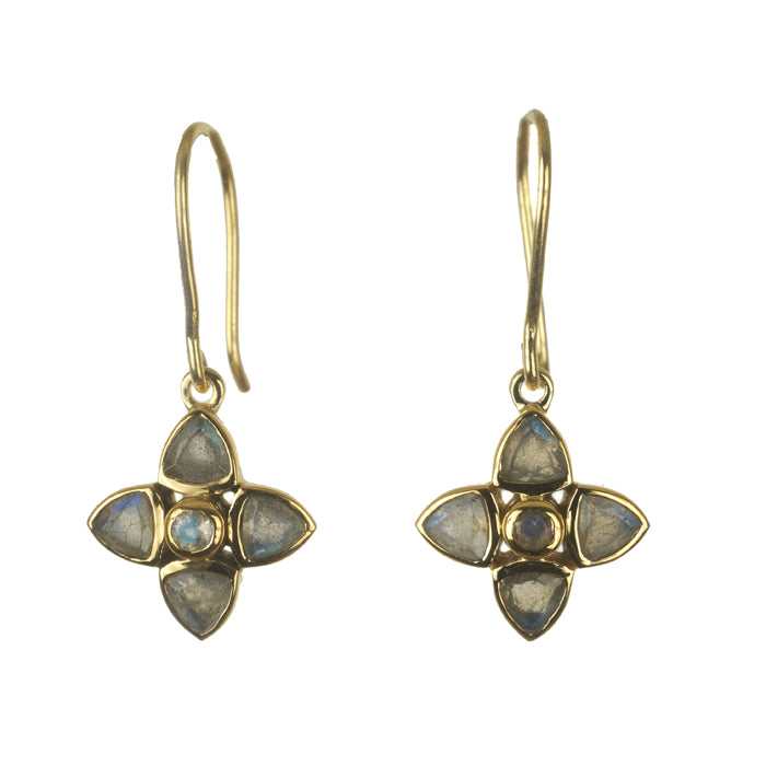 Magnolia Earring - 10 Gemstone Options