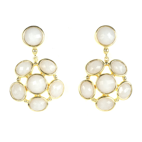 Amalfi Earring - (6 Gemstone Options)