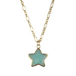 Ally Star Necklace - (11 Stone Options)