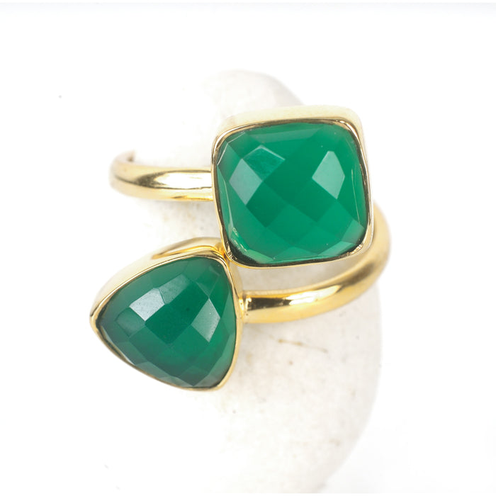 Pomona Wrap Ring - (10 Gemstone Options)