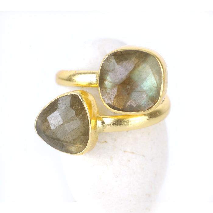 Pomona Wrap Ring - (10 Gemstone Options)