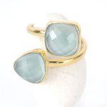 Pomona Wrap Ring - (10 Gemstone Options)