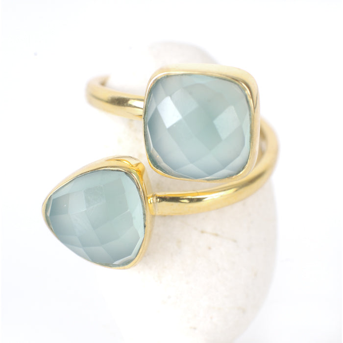 Pomona Wrap Ring - (10 Gemstone Options)