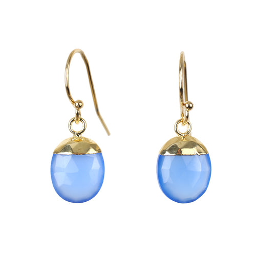 Kyle Earring - (7 Gemstone Options)