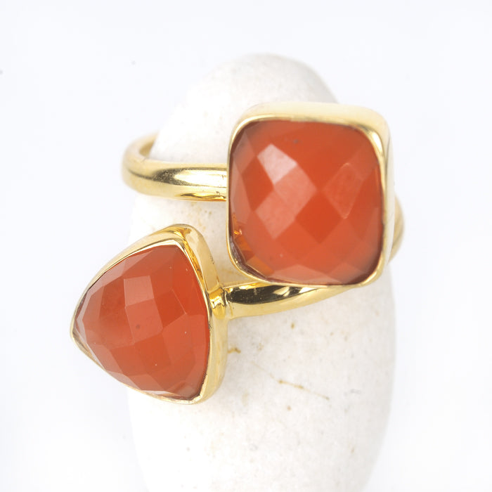 Pomona Wrap Ring - (10 Gemstone Options)