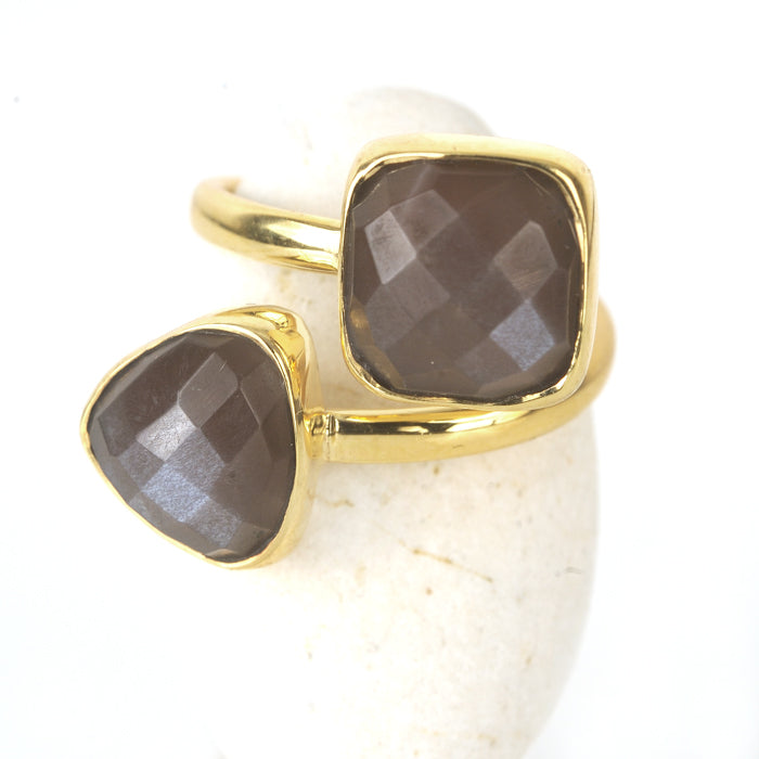 Pomona Wrap Ring - (10 Gemstone Options)