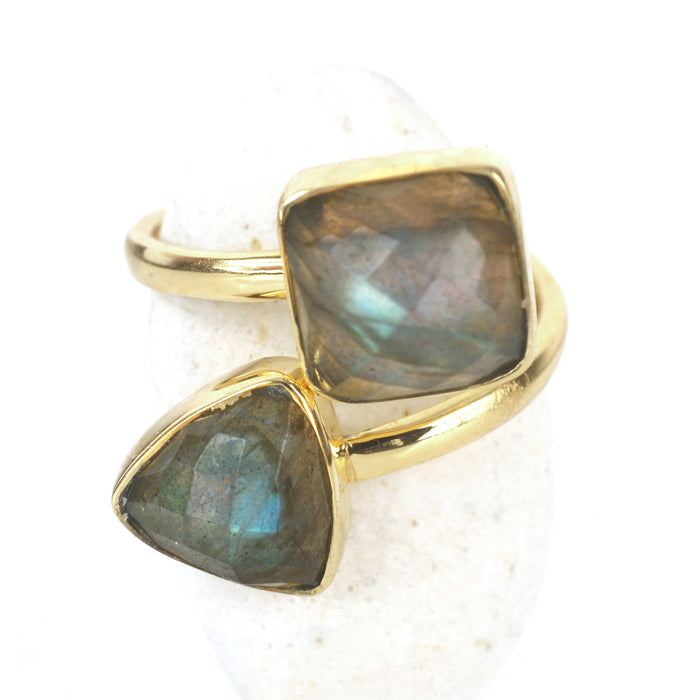 Pomona Wrap Ring - (10 Gemstone Options)
