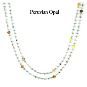 Alexandra Necklace - (11 Gemstone Options)