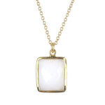 Sasha Pendant Necklace - (8 Gemstone Options)