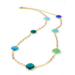 Margo Necklace - (6 Gemstone Options)