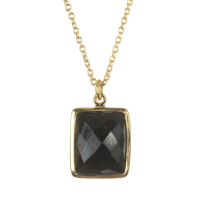 Sasha Pendant Necklace - (8 Gemstone Options)