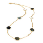 Margo Necklace - (6 Gemstone Options)