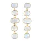Cyprus Earring - (6 Gemstone Options)