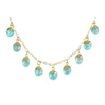 Kyle Necklace - (10 Gemstone Options)