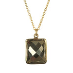 Sasha Pendant Necklace - (8 Gemstone Options)