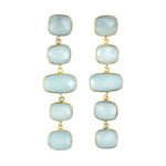 Cyprus Earring - (6 Gemstone Options)