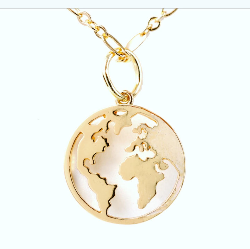 World Necklace (2 Metal Options)