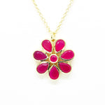 Diana Pendant Necklace - (13 Gemstone Options)