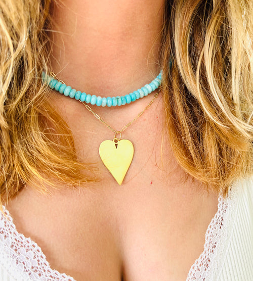 Opal Necklaces (5 Color Options)
