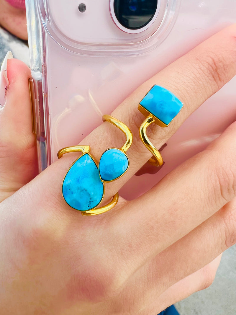 Bolara Ring  (3 Gemstone Options)