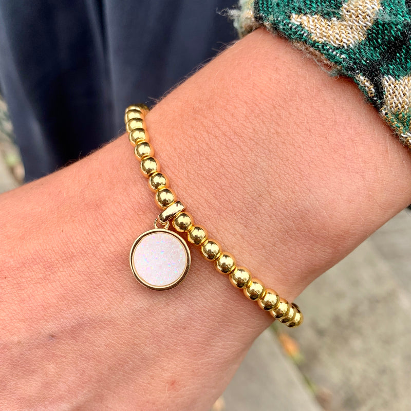 Lara Druzy Bracelet - (4 Stone Options)