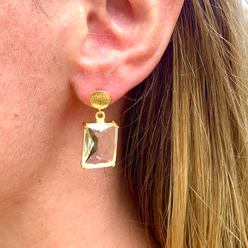 Pandora Earring - 9 Gemstone Options