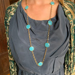 Margo Necklace - (6 Gemstone Options)