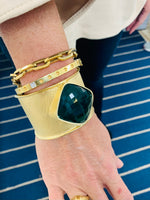 Venus Cuff Bracelet - (9 Gemstone Options)