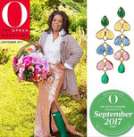 Mia Gold Earring - 11 Gemstone Options
