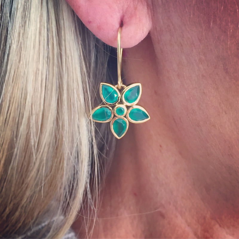 Astrid Earring - (10 Gemstone Options)