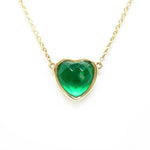 Heart Pendant Necklace (12 Birthstone Options)