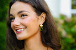 Bumble Bee Earring - 5 Gemtone Options