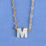 Initial Pearl Necklace - (26 Letter Options)