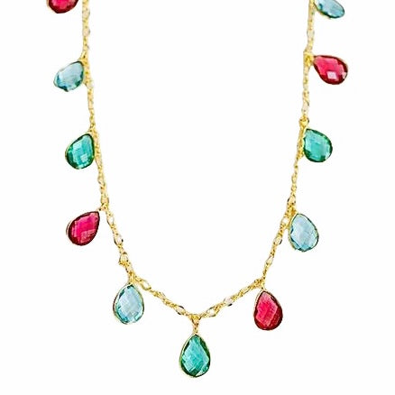 Bali Necklace - (8 Gemstone Options)