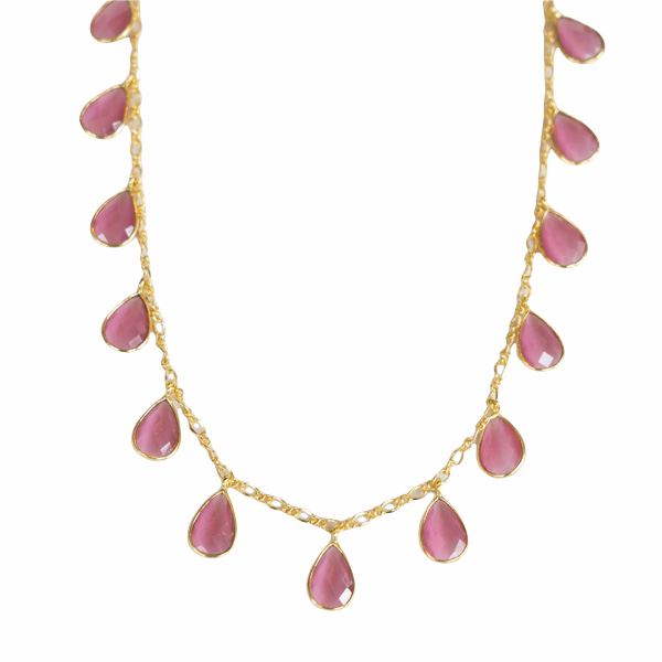 Bali Necklace - (8 Gemstone Options)