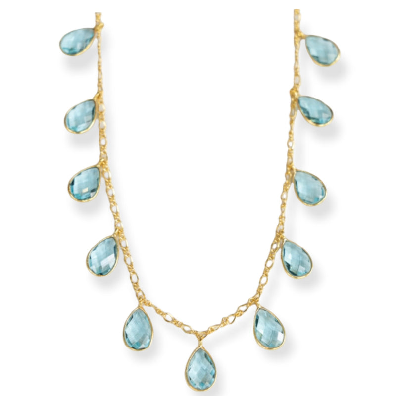 Bali Necklace - (8 Gemstone Options)
