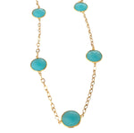 Margo Necklace - (6 Gemstone Options)