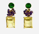 Alden Earring - 12 Gemstone Options