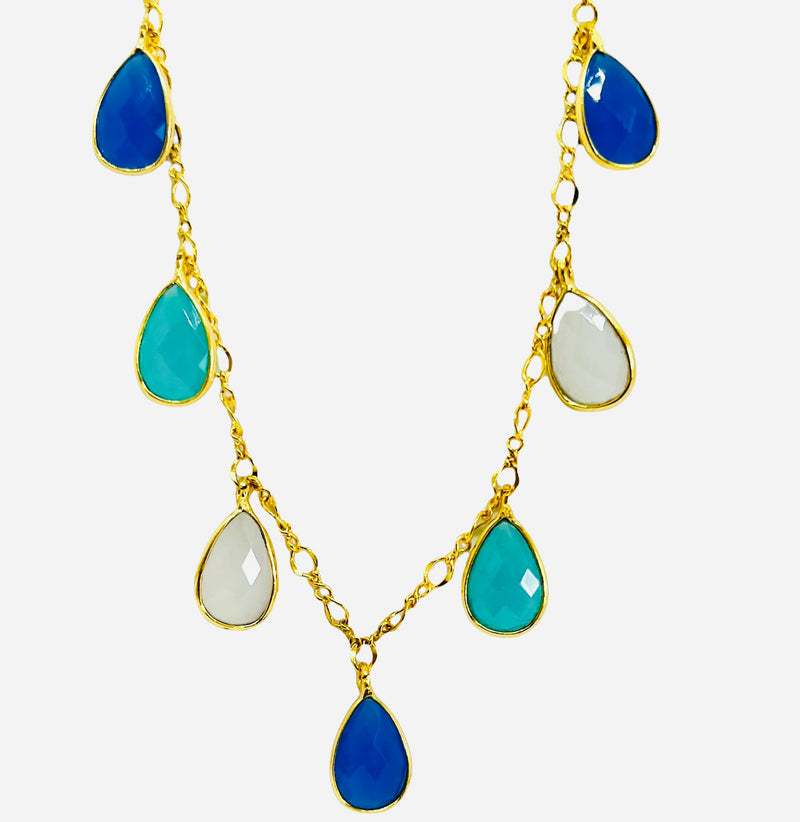 Bali Necklace - (8 Gemstone Options)