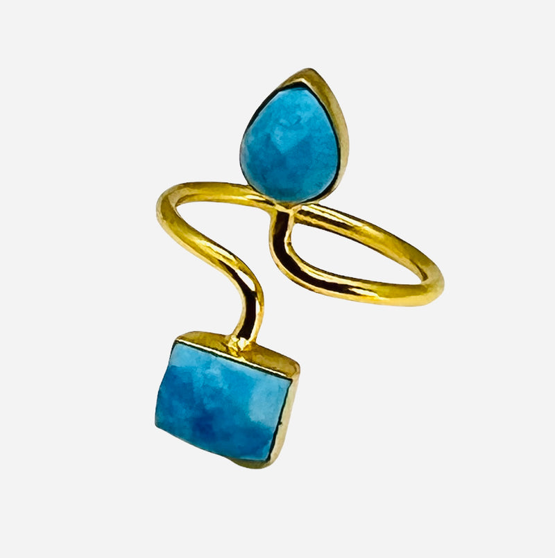 Carmine Ring - (3 Gemstone Options)
