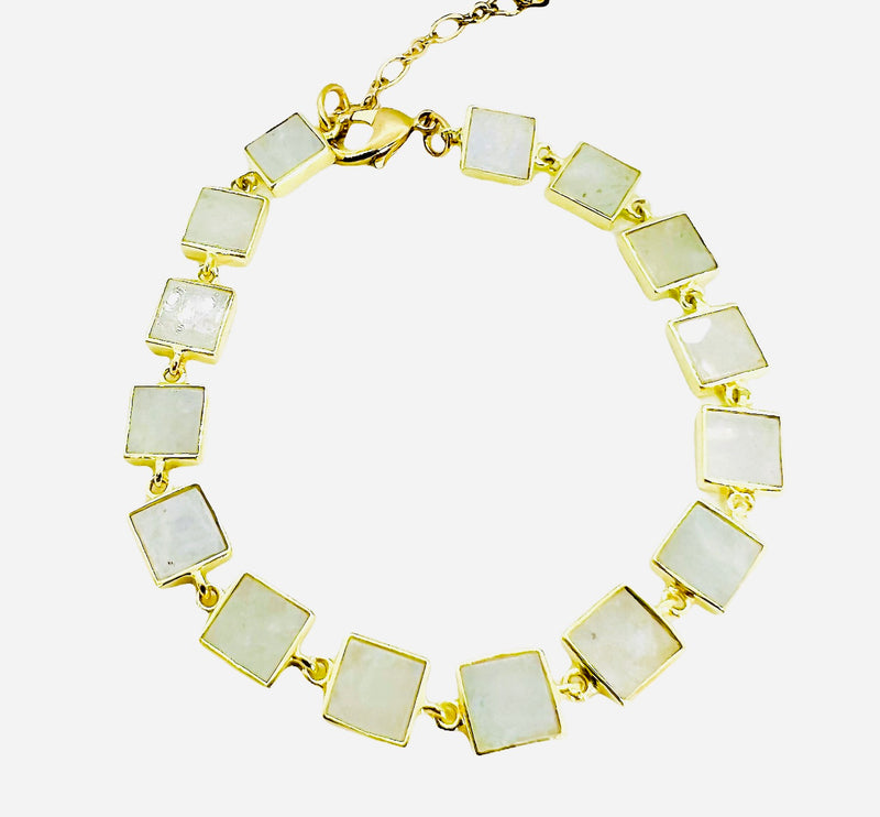 Remi Gemstone Bracelet (6 Gemstone Options)