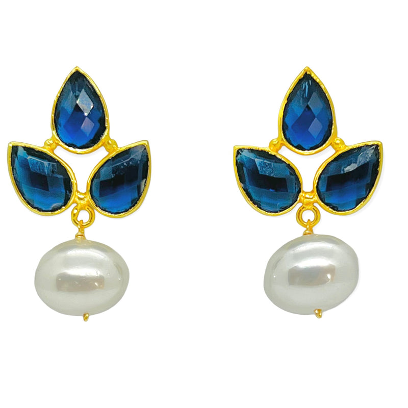 Maya Earring - (9 Gemstone Options)