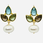 Maya Earring - (9 Gemstone Options)