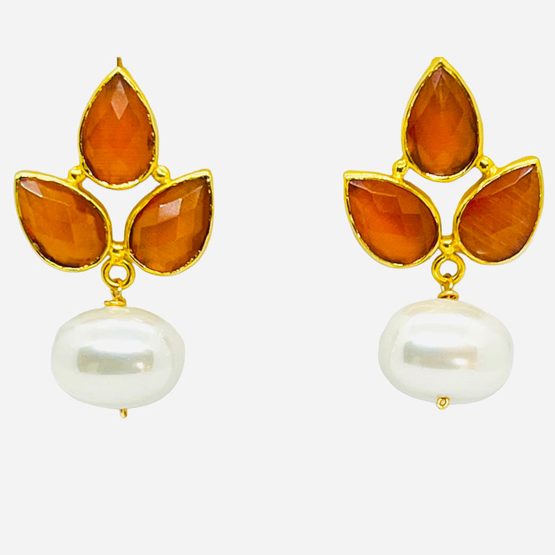 Maya Earring - (9 Gemstone Options)